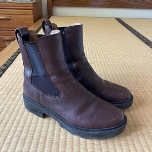 Madewell Brown Ankle Boots